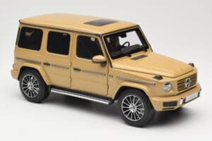 Mercedes G-Class G 500 W463A Solarbeam Yellow Metallic Minichamps 1:18 113037108 Metalas - nuotrauka 6 iš 8
