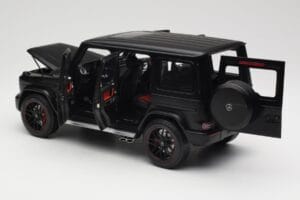 Mercedes G-Class G63 AMG W463A Matt Black Minichamps 1:18 110037064 Metalas - nuotrauka 5 iš 8