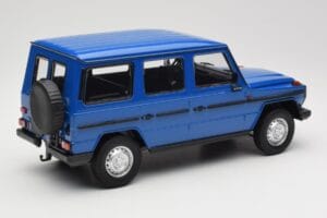 Mercedes G-Class W460 LWB Tamsiai Mėlynas Minichamps 1:18 155038100 Metalas - nuotrauka 2 iš 6