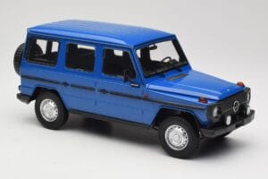 Mercedes G-Class W460 LWB Tamsiai Mėlynas Minichamps 1:18 155038100 Metalas - nuotrauka 4 iš 6