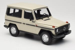 Mercedes G-Class W460 SWB Grey Metallic Minichamps 1:18 155038004 Metalas - nuotrauka 4 iš 6
