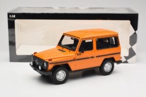 Mercedes G-Class W460 SWB Oranžinis Minichamps 1:18 155038000 Metalas - nuotrauka 6 iš 6