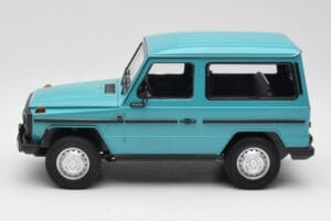 Mercedes G-Class W460 SWB Turkis Minichamps 1:18 155038001 Metalas - nuotrauka 3 iš 6