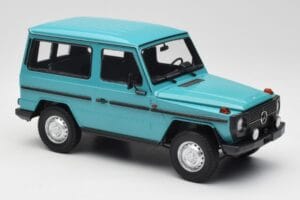 Mercedes G-Class W460 SWB Turkis Minichamps 1:18 155038001 Metalas - nuotrauka 4 iš 6