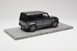 Mercedes G-Class W463 Brabus V12 800 Widestar Pilkas Minichamps 1:18 107032300 Metalas - nuotrauka 2 iš 6