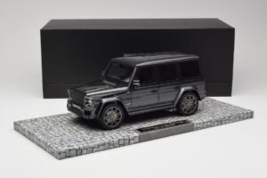 Mercedes G-Class W463 Brabus V12 800 Widestar Pilkas Minichamps 1:18 107032300 Metalas - nuotrauka 6 iš 6