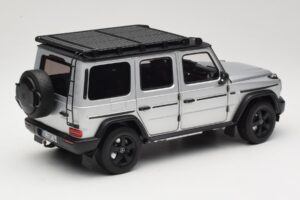 Mercedes G-Class W463 Iridium Silver Norev 1:18 183030 Metalas - nuotrauka 3 iš 8