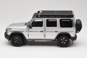 Mercedes G-Class W463 Iridium Silver Norev 1:18 183030 Metalas - nuotrauka 4 iš 8