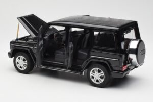 Mercedes G500 W463 Juodas AUTOart 1:18 76216 Metalas - nuotrauka 5 iš 8