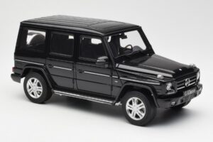 Mercedes G500 W463 Juodas AUTOart 1:18 76216 Metalas - nuotrauka 6 iš 8