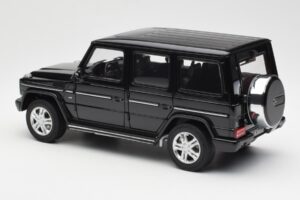 Mercedes G500 W463 Juodas AUTOart 1:18 76216 Metalas - nuotrauka 7 iš 8