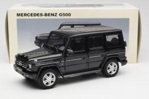 Mercedes G500 W463 Juodas AUTOart 1:18 76216 Metalas - nuotrauka 8 iš 8