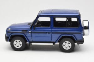 Mercedes G500 W463 SWB Mėlynas AUTOart 1:18 76114 Metalas - nuotrauka 4 iš 8