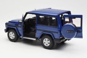 Mercedes G500 W463 SWB Mėlynas AUTOart 1:18 76114 Metalas - nuotrauka 5 iš 8