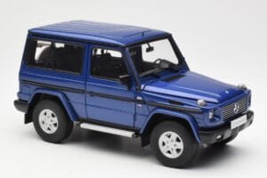 Mercedes G500 W463 SWB Mėlynas AUTOart 1:18 76114 Metalas - nuotrauka 6 iš 8
