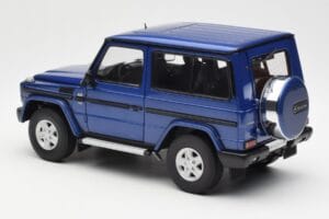 Mercedes G500 W463 SWB Mėlynas AUTOart 1:18 76114 Metalas - nuotrauka 7 iš 8