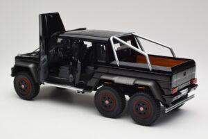 Mercedes AMG G63 W463 6x6 Gloss Juodas AUTOart 1:18 76306 Kompozitas - nuotrauka 5 iš 8
