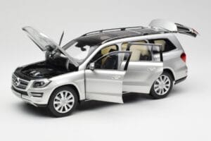 Mercedes GL-Class X166 Iridium Sidabrinis Metallic Norev 1:18 B66960097 Metalas - nuotrauka 2 iš 8