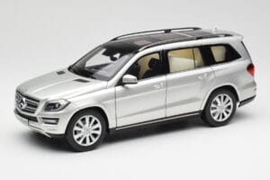 Mercedes GL-Class X166 Iridium Sidabrinis Metallic Norev 1:18 B66960097 Metalas