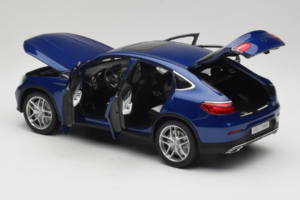 Mercedes GLC X253 Coupe Mėlynas iScale 1:18 B66960805 Metalas - nuotrauka 5 iš 8