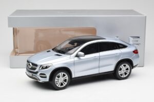 Mercedes GLE Coupe C292 Diamond Sidabrinis Norev 1:18 B66960358 Metalas - nuotrauka 8 iš 8