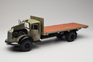 Mercedes L6600 Rungewagen Pilkas Juodas Minichamps 1:18 109031050-R1 Metalas - nuotrauka 2 iš 9