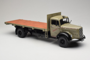 Mercedes L6600 Rungewagen Pilkas Juodas Minichamps 1:18 109031050-R1 Metalas - nuotrauka 6 iš 9