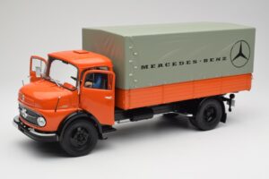 Mercedes L911 Oranžinis Schuco 1:18 450044700 Metalas - nuotrauka 2 iš 8