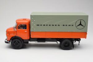 Mercedes L911 Oranžinis Schuco 1:18 450044700 Metalas - nuotrauka 4 iš 8