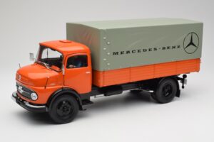 Mercedes L911 Oranžinis Schuco 1:18 450044700 Metalas