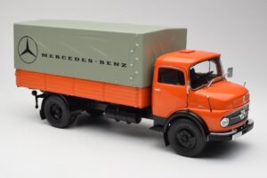 Mercedes L911 Oranžinis Schuco 1:18 450044700 Metalas - nuotrauka 6 iš 8