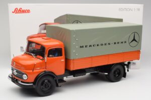 Mercedes L911 Oranžinis Schuco 1:18 450044700 Metalas - nuotrauka 8 iš 8