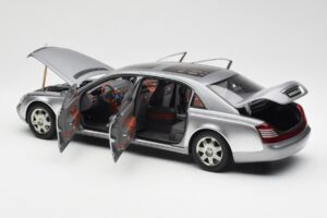 Maybach 62 LWB Himalaya Sidabrinis Dealer Edition AUTOart 1:18 B66962178 Metalas - nuotrauka 5 iš 8