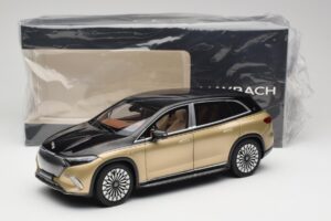 Mercedes Maybach EQS 680 V297 Smėlio NZG 1:18 B66960592 Metalas - nuotrauka 8 iš 8