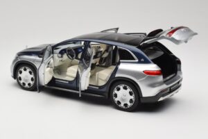 Mercedes Maybach EQS 680 V297 Mėlynas NZG 1:18 1060/23 Metalas - nuotrauka 5 iš 8