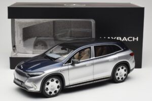 Mercedes Maybach EQS 680 V297 Mėlynas NZG 1:18 1060/23 Metalas - nuotrauka 8 iš 8