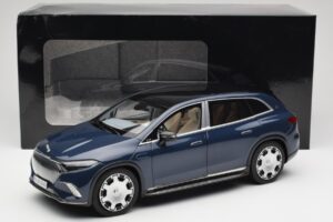 Mercedes Maybach EQS 680 V297 Tamsiai Mėlynas NZG 1:18 B66960593 Metalas - nuotrauka 8 iš 8