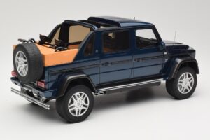 Mercedes Maybach G650 Landaulet Tamsiai Mėlynas GT Spirit 1:18 GT174 Derva - nuotrauka 2 iš 6