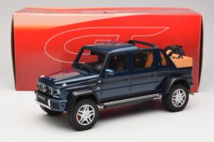 Mercedes Maybach G650 Landaulet Tamsiai Mėlynas GT Spirit 1:18 GT174 Derva - nuotrauka 6 iš 6