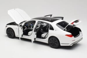 Mercedes Maybach S 680 X223 Diamond White Norev 1:18 B66960666 Metalas - nuotrauka 5 iš 8
