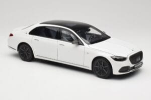 Mercedes Maybach S 680 X223 Diamond White Norev 1:18 B66960666 Metalas - nuotrauka 6 iš 8
