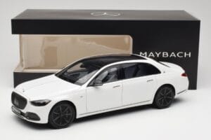 Mercedes Maybach S 680 X223 Diamond White Norev 1:18 B66960666 Metalas - nuotrauka 8 iš 8