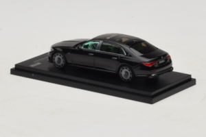 Mercedes Maybach S-Class W223 Brabus S850 Masterpiece Obsidian Black Almost Real 1:64 660101001 Metalas - nuotrauka 5 iš 7