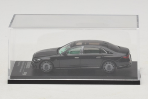 Mercedes Maybach S-Class W223 Brabus S850 Masterpiece Obsidian Black Almost Real 1:64 660101001 Metalas - nuotrauka 6 iš 7