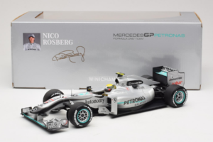 Mercedes MGP W01 #4 N. Rosberg Mercedes GP 2010 Minichamps 1:18 110100004 Metalas - nuotrauka 7 iš 7