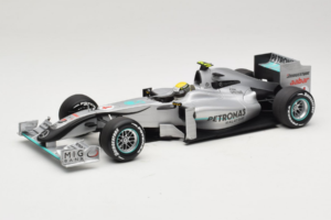 Mercedes MGP W01 #4 N. Rosberg Mercedes GP Showcar 2010 Minichamps 1:18 150100074 Metalas