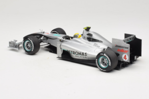Mercedes MGP W01 #4 N. Rosberg Mercedes GP Showcar 2010 Minichamps 1:18 150100074 Metalas - nuotrauka 5 iš 7