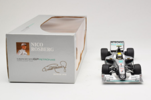 Mercedes MGP W01 #4 N. Rosberg Mercedes GP Showcar 2010 Minichamps 1:18 150100074 Metalas - nuotrauka 6 iš 7