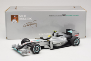 Mercedes MGP W01 #4 N. Rosberg Mercedes GP Showcar 2010 Minichamps 1:18 150100074 Metalas - nuotrauka 7 iš 7