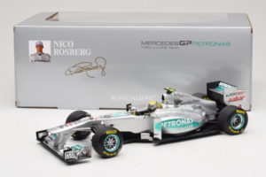 Mercedes MGP W02 #8 N. Rosberg Mercedes GP 2011 Minichamps 1:18 110110008 Metalas - nuotrauka 7 iš 7